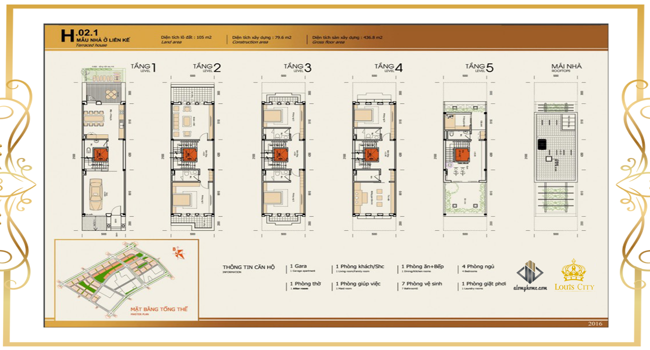 thiết kế louis city đại mỗ