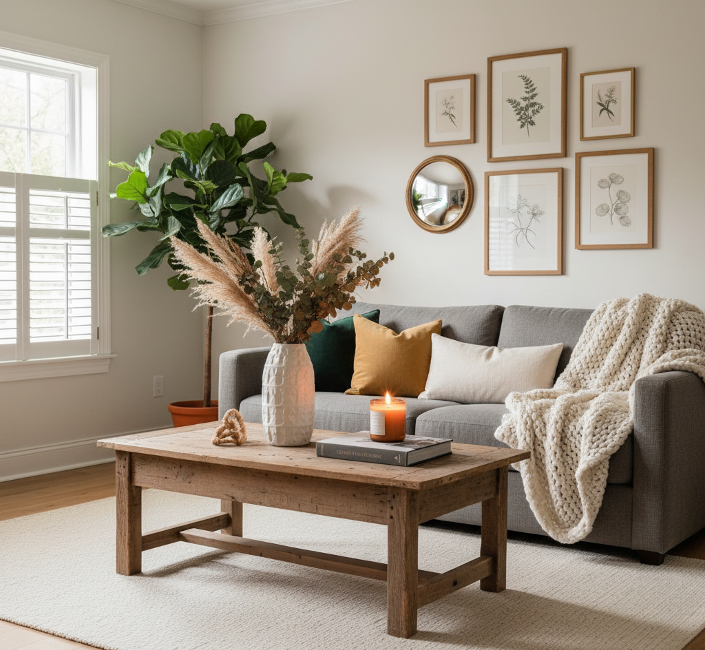 Wie Sie Ihr Wohnzimmer mit stilvollen Wohnaccessoires verwandeln