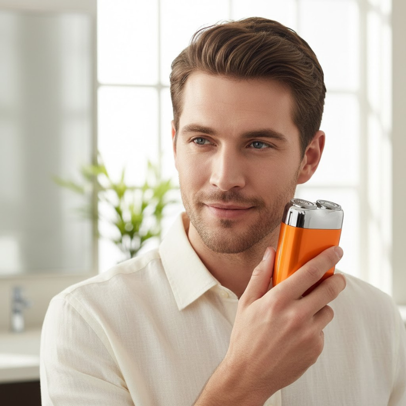 Tragbarer Elektrorasierer für Herren – Präzisions-Magnetklingentechnologie