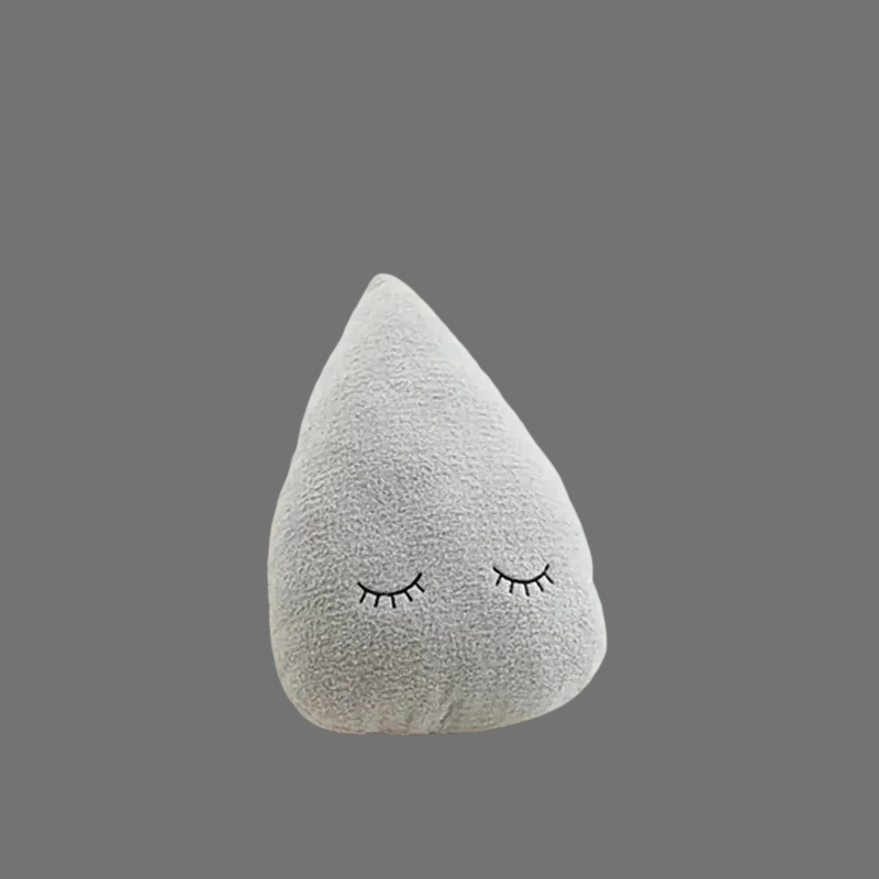 Gemütliches Wolkenkissen – Niedliche Plüsch-Cartoon-Deko fürs Schlafzimmer