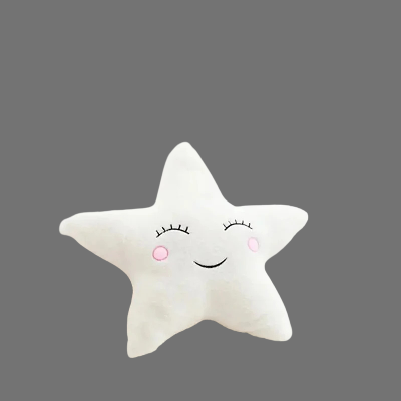 Gemütliches Wolkenkissen – Niedliche Plüsch-Cartoon-Deko fürs Schlafzimmer