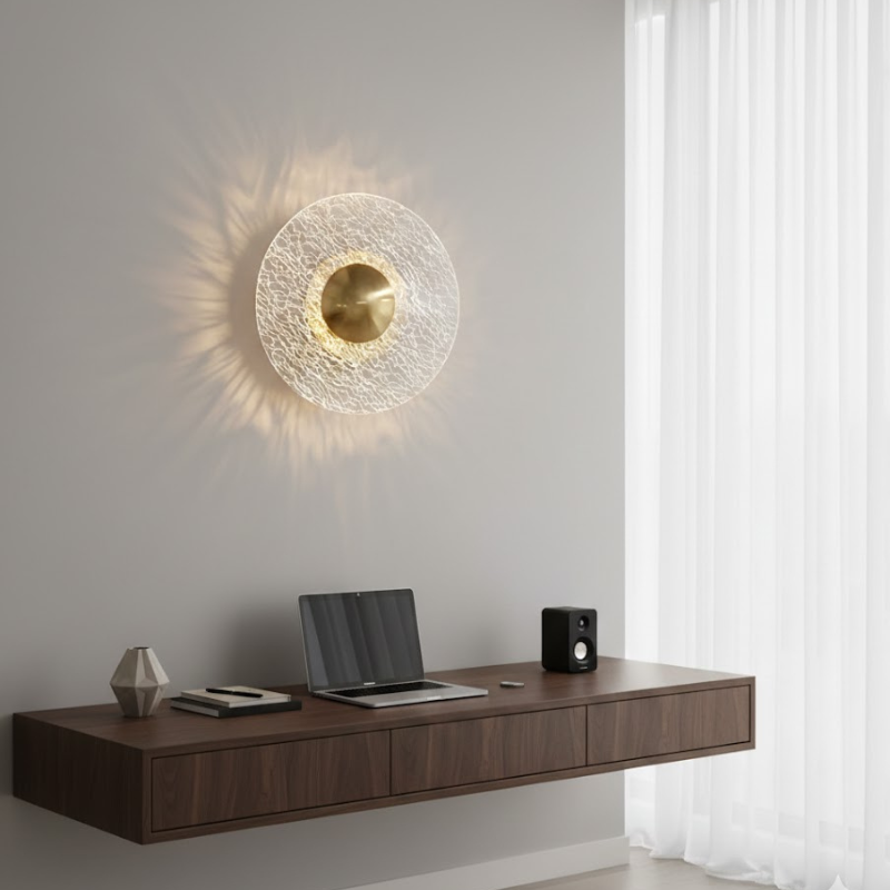 Moderne Blumenwandleuchte – Anspruchsvolles Wohnaccessoire