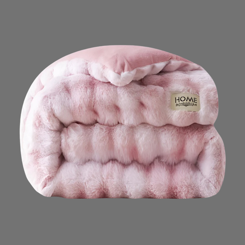 CloudSoft Milchfleecedecke – Leichtes Plüschfell für Komfort in jeder Jahreszeit