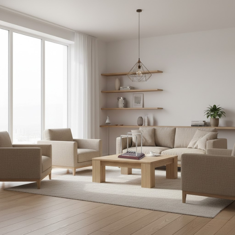 Newtonsches Pendel für den Schreibtisch – Pendelspielzeug für Führungskräfte zur Förderung von Konzentration und Entspannung