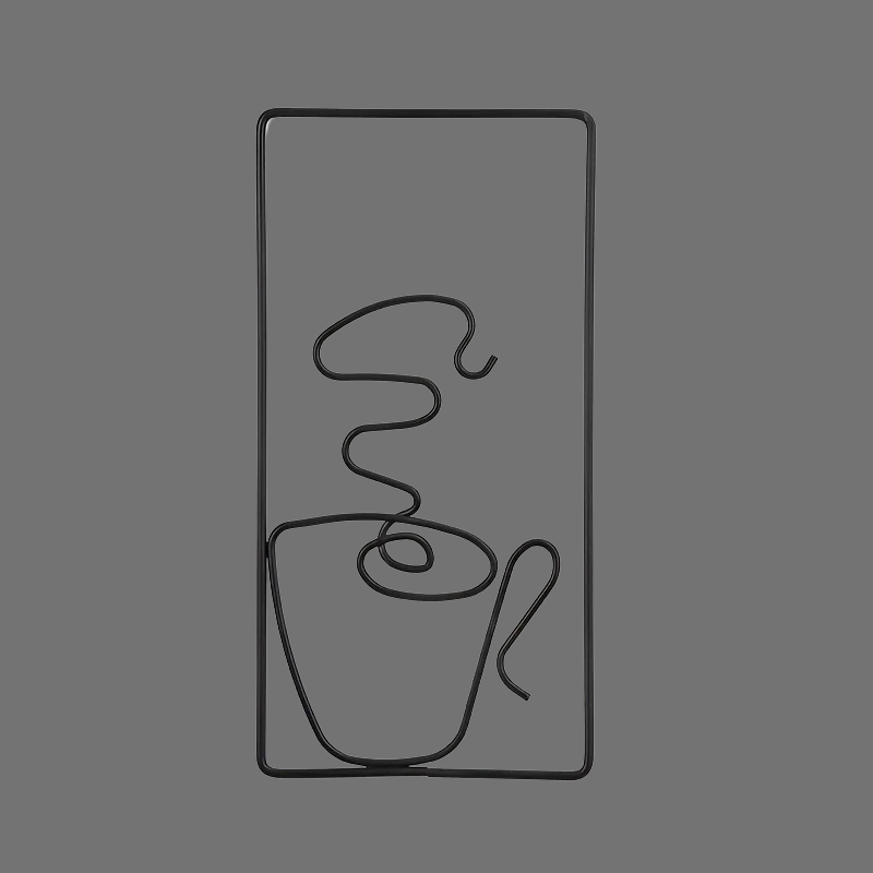 Moderne Café-Wandkunst – Trendige Akzente für gemütliche Interieurs