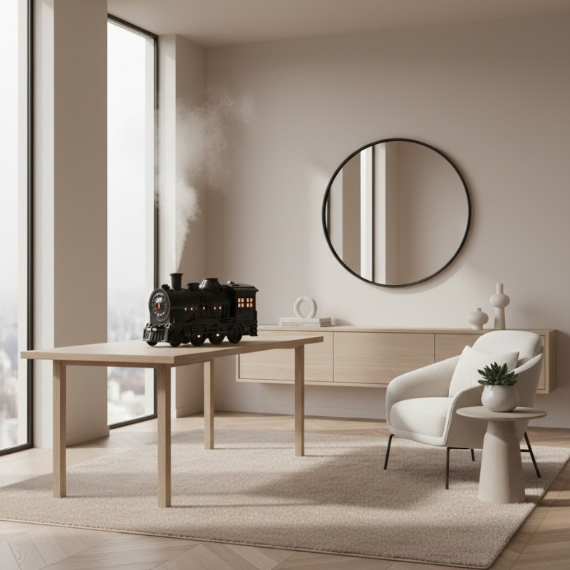 Luftbefeuchter im Orient-Express-Stil – Kompakter Aromatherapie-Diffusor