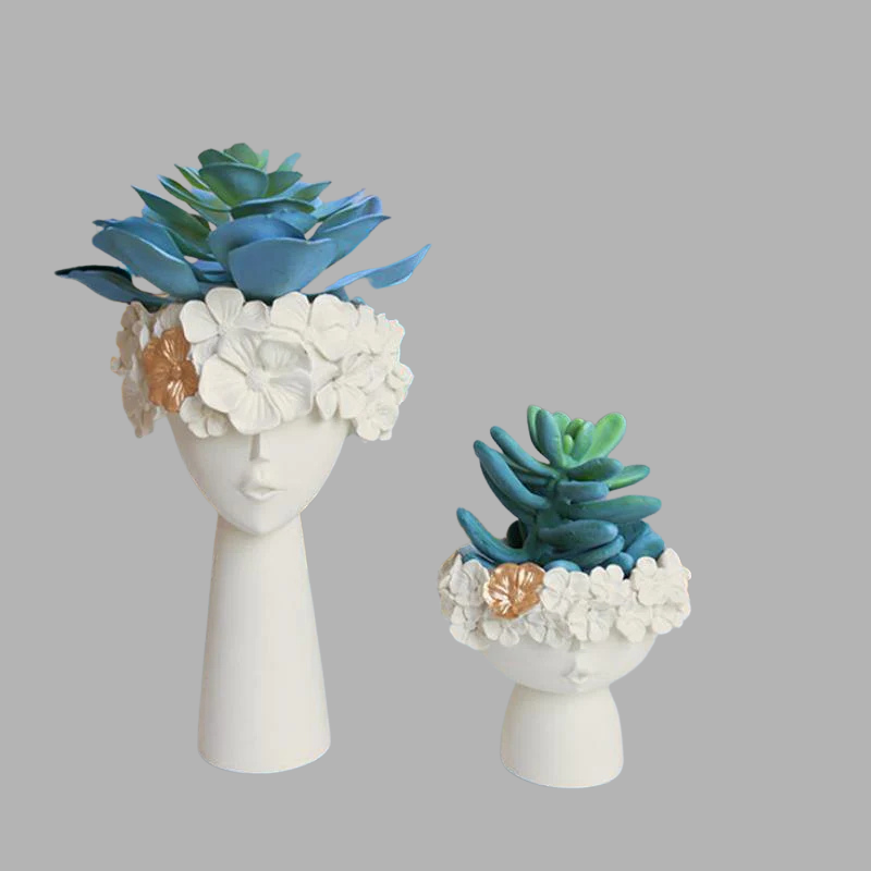 Blumen-inspirierter Tiara-Behälter – farbenfrohe, dekorative Aufbewahrung für Zuhause