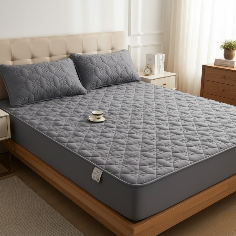 Atmungsaktives Bettwäsche-Set aus Polyester-Baumwolle – Feuchtigkeitsableitender Komfort