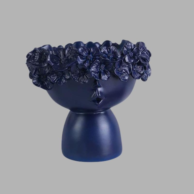 Blumen-inspirierter Tiara-Behälter – farbenfrohe, dekorative Aufbewahrung für Zuhause