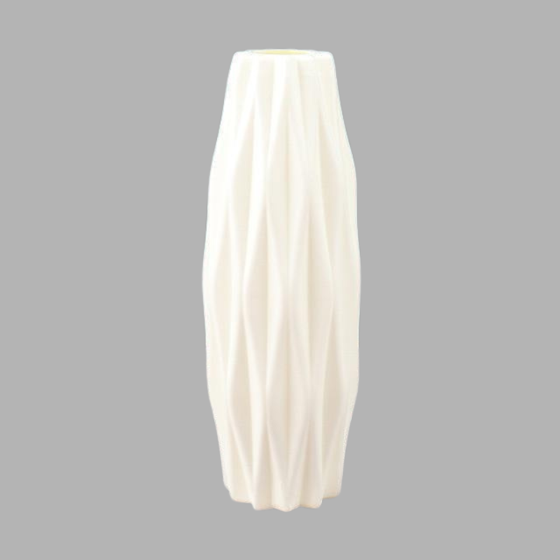Moderne, eckige, schlanke Vase – elegante Blumendekoration für die Inneneinrichtung