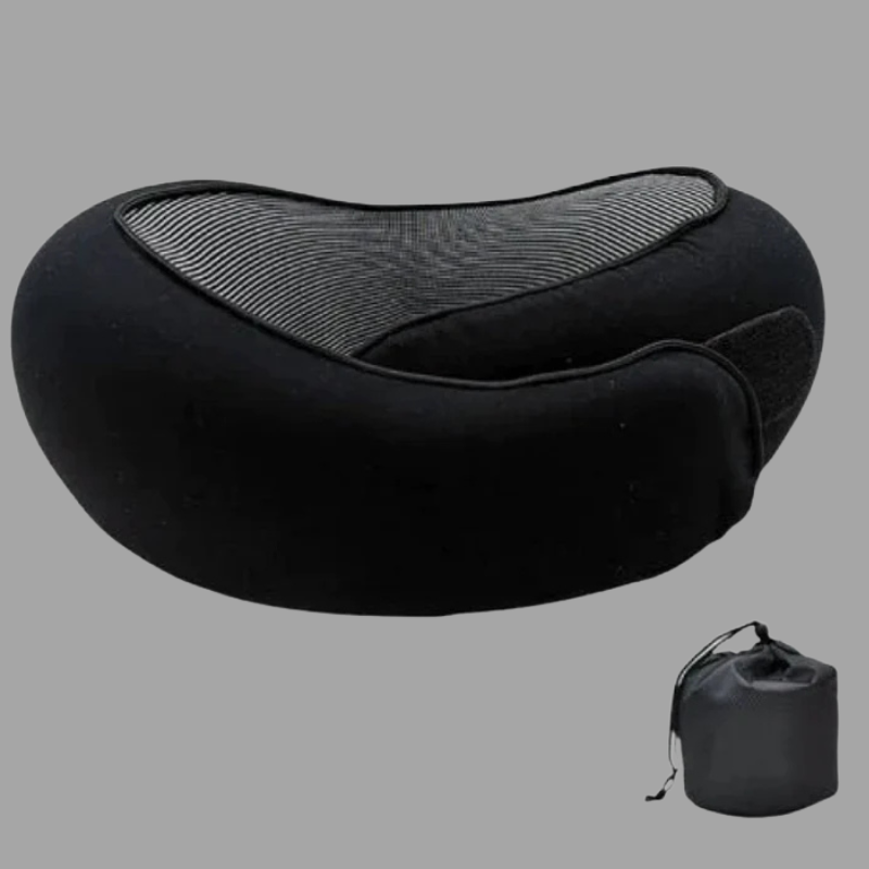 Hochwertiges Reise-Nackenkissen aus Memory-Schaum – Komfort für unterwegs