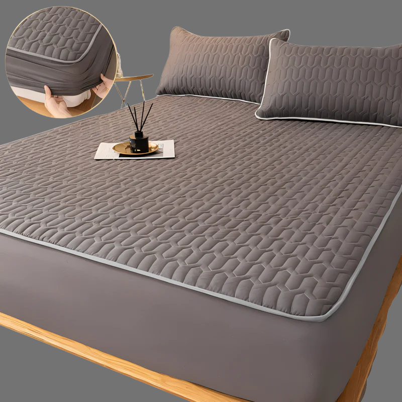 Ganzjahres-Plüschmatratzenbezug – weich, dick und wasserabweisend