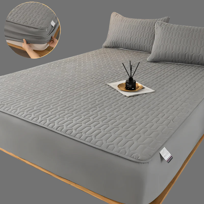 Ganzjahres-Plüschmatratzenbezug – weich, dick und wasserabweisend