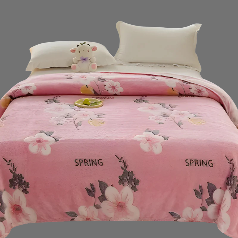 Ultraweiche Korallenfleece-Decke – Kuschelige Ganzjahresdecke für Zuhause