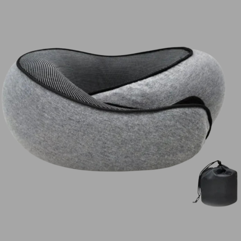 Hochwertiges Reise-Nackenkissen aus Memory-Schaum – Komfort für unterwegs