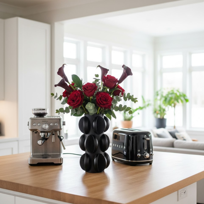 Kreative Blumenvasen – Moderne, künstlerische Tischdekorationen