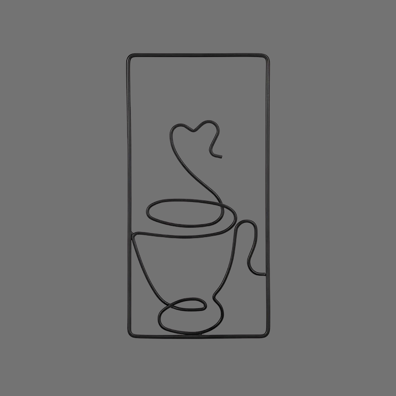 Moderne Café-Wandkunst – Trendige Akzente für gemütliche Interieurs