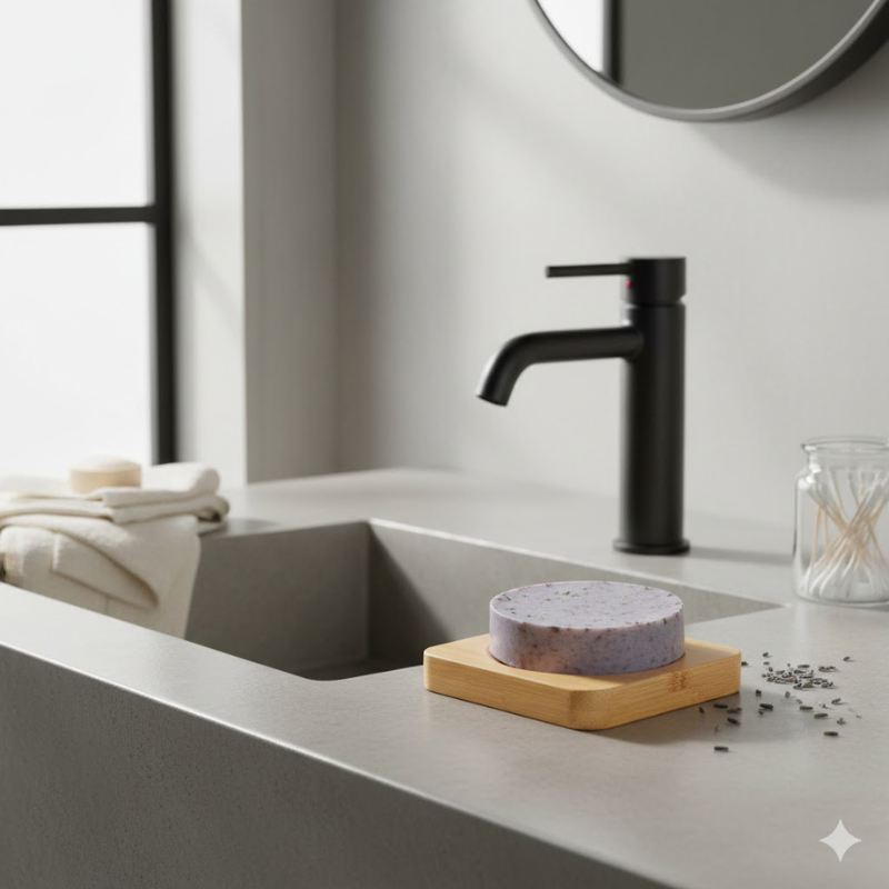 Umweltfreundliche Seifenschale aus Bambus – Nachhaltiger Badezimmer-Organizer