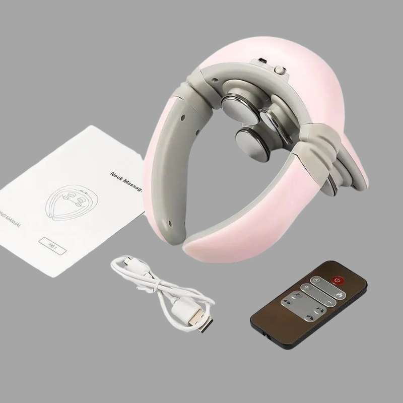 Wiederaufladbares Nackenmassagegerät – Tiefengewebsmassage & Entspannung