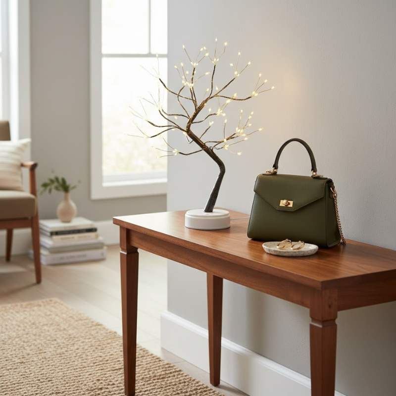 Strahlende LED-Baumlampe – 108 Lichter für zauberhaftes Ambiente-Licht