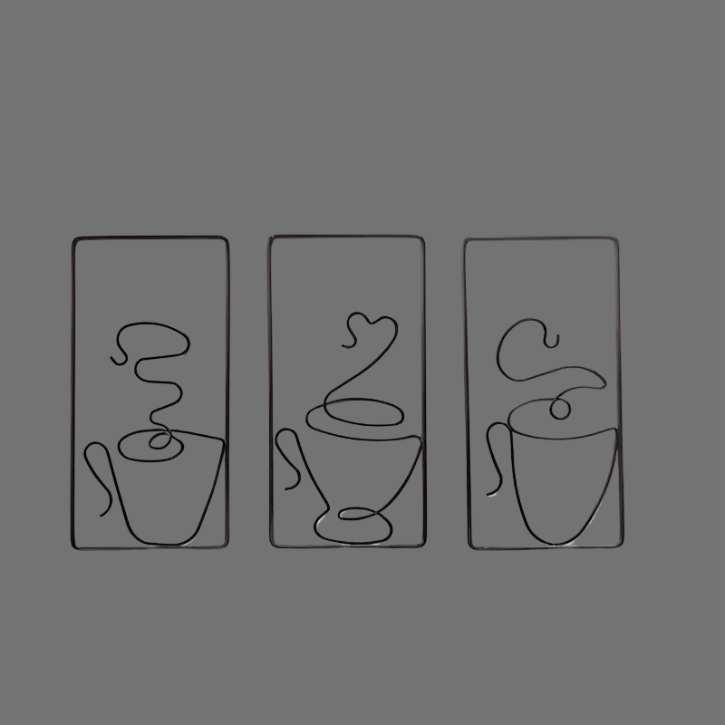 Moderne Café-Wandkunst – Trendige Akzente für gemütliche Interieurs