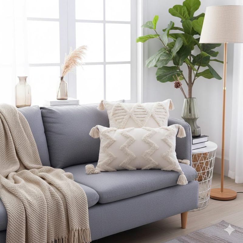 Kissenbezüge im Bohème-Stil – Lebendige Wohnaccessoires im Ibiza-Look